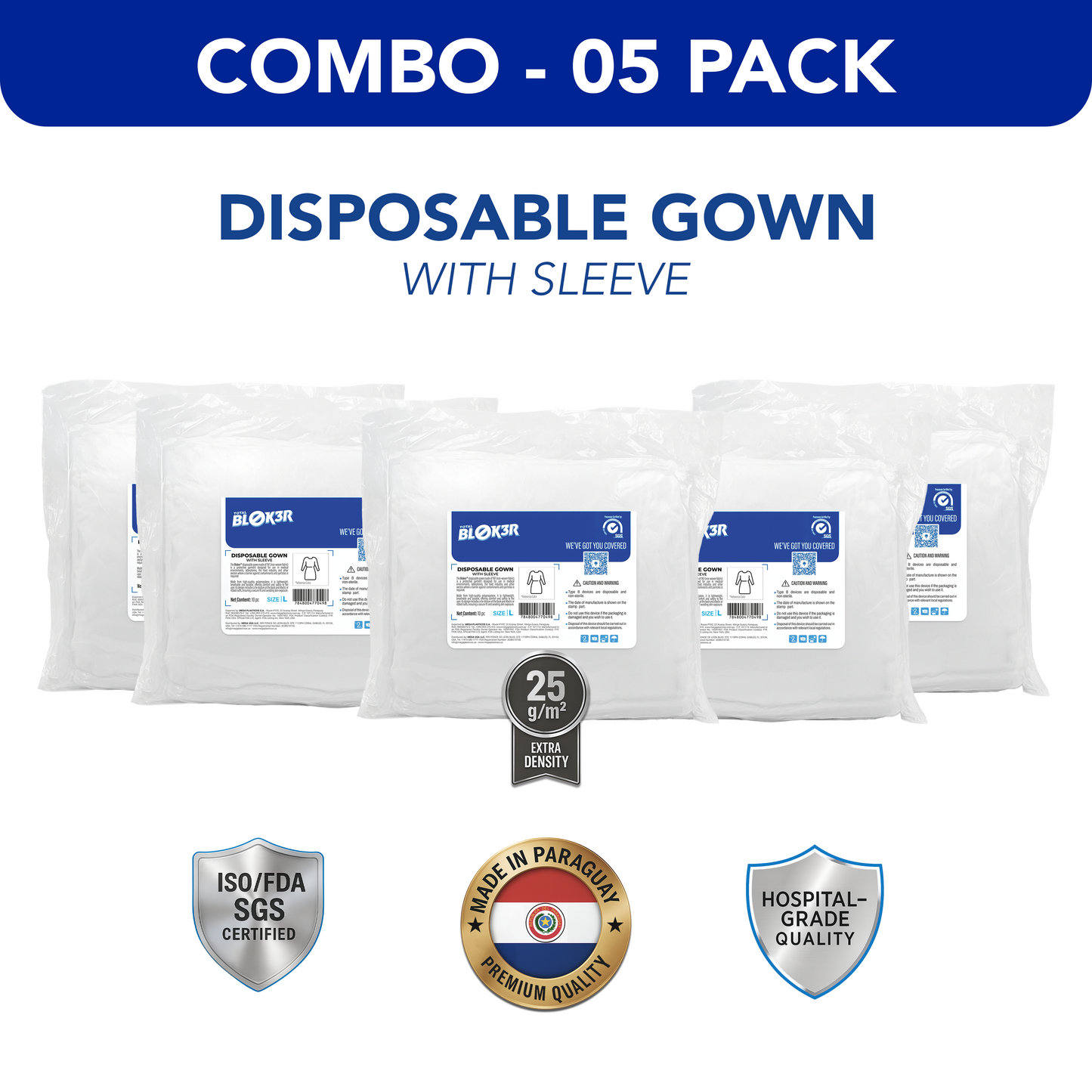 Disposable Gown - PACK05