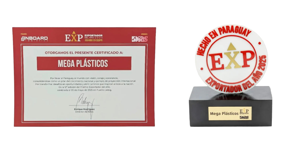 Mega Plásticos at the Exporter of the Year Award 2025