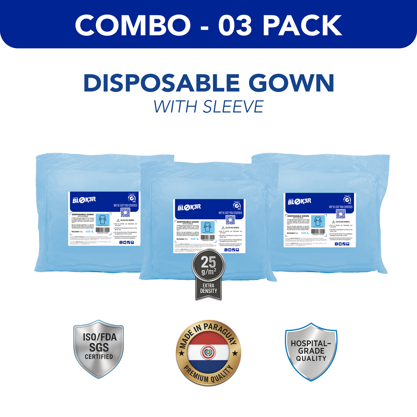 Disposable Gown - PACK03