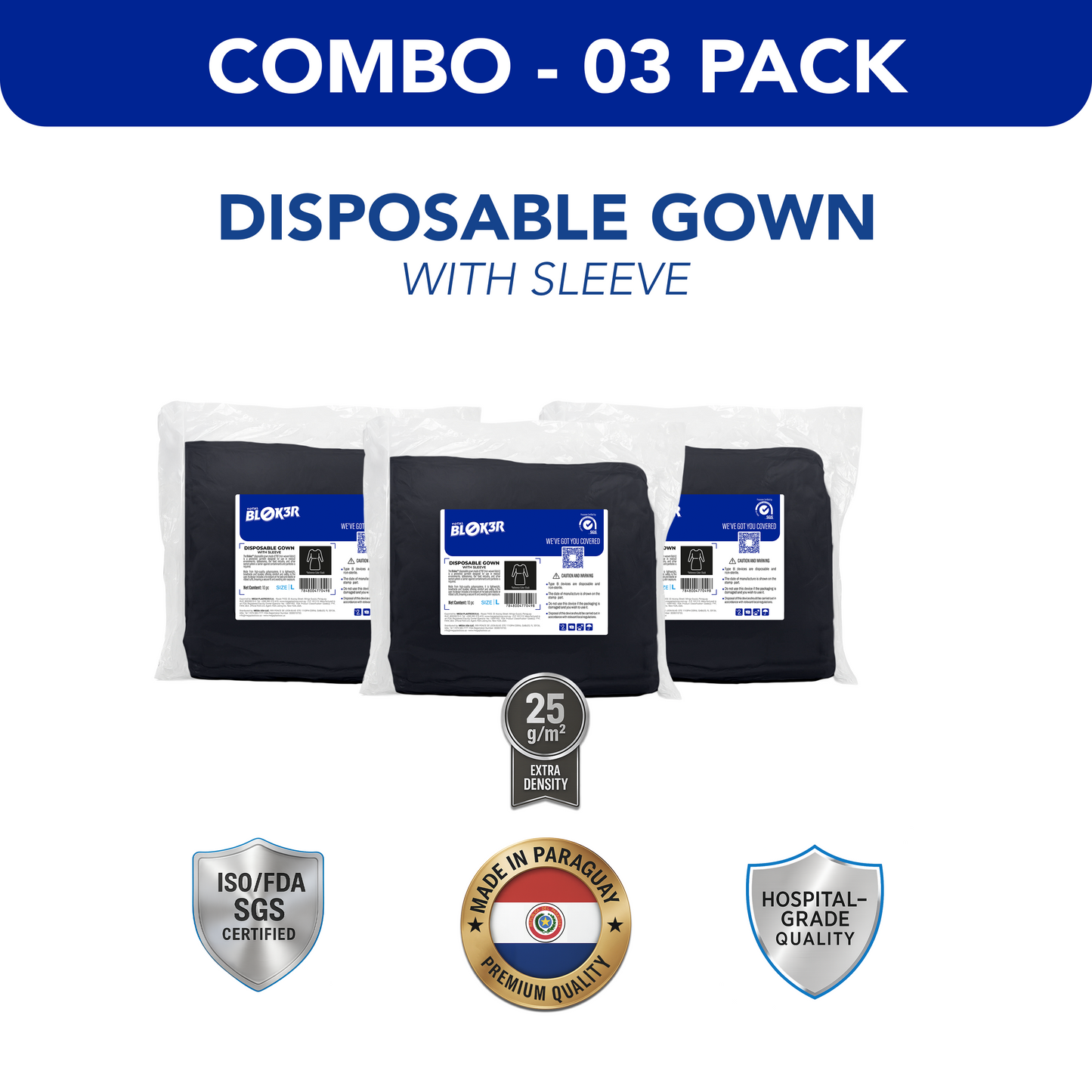 Disposable Gown - PACK03