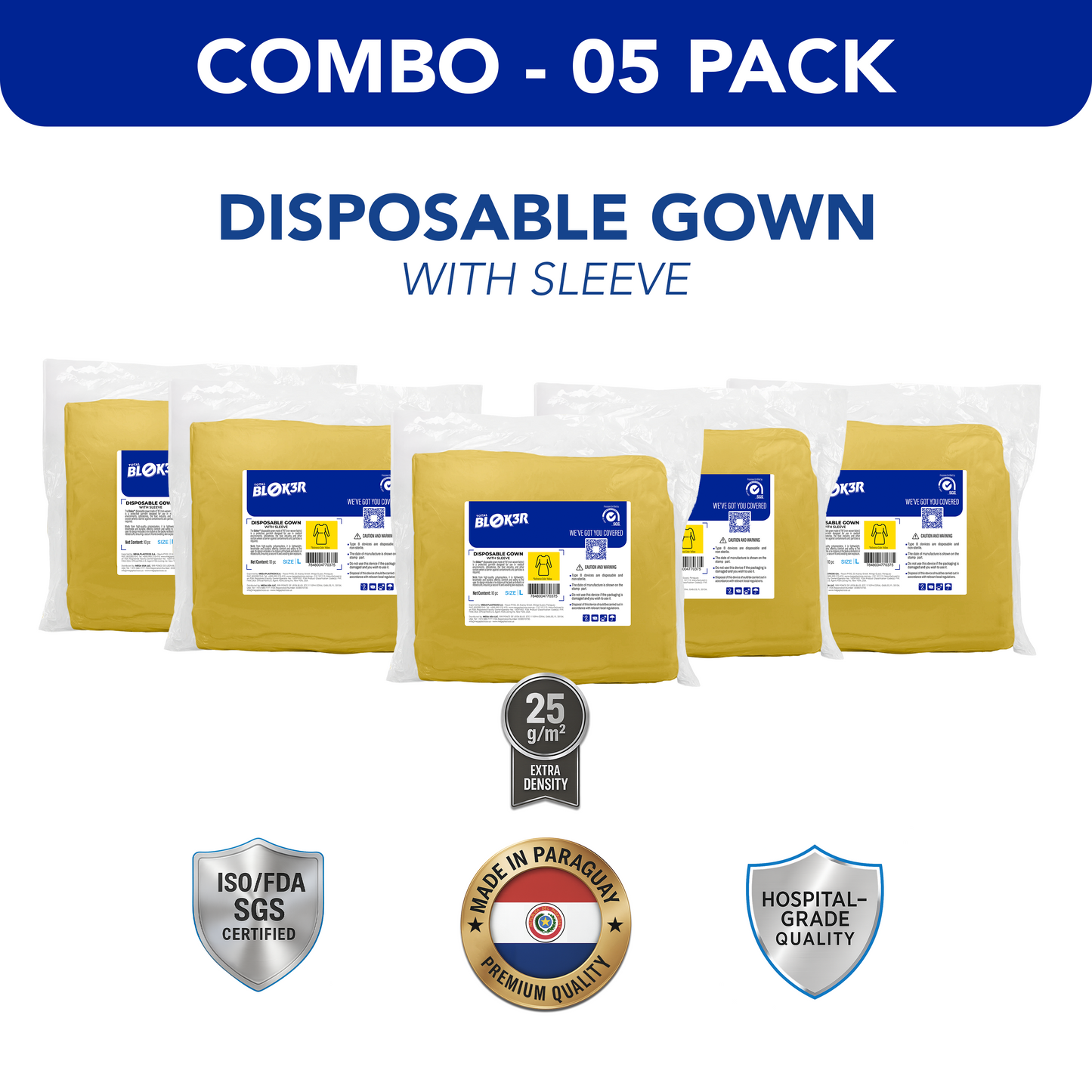 Disposable Gown - PACK05