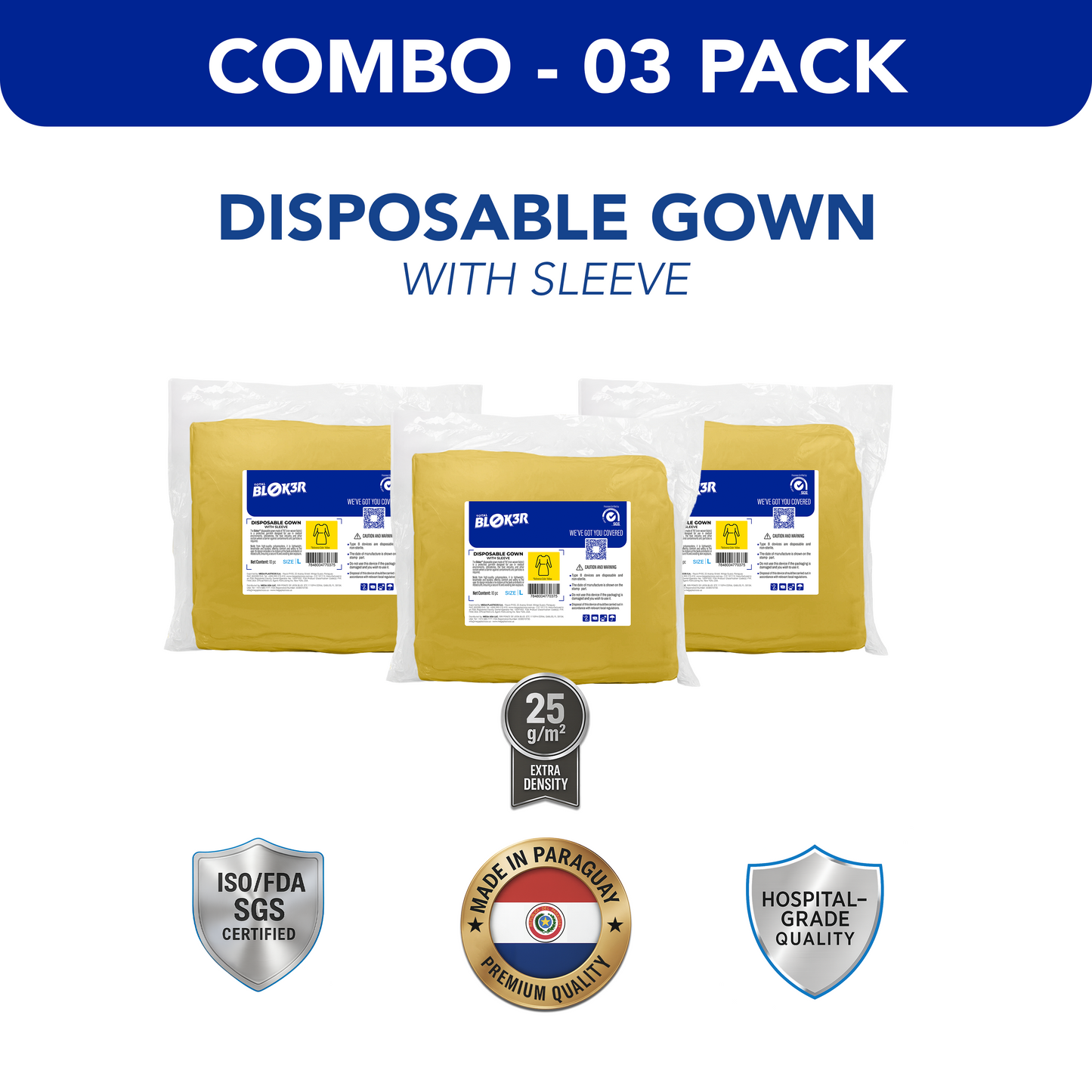 Disposable Gown - PACK03