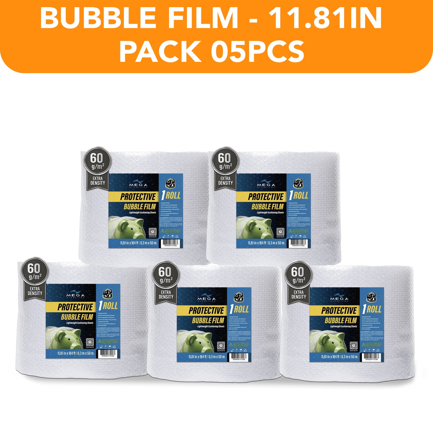 Bubble Wrap 11,81 in x 164ft-PACK05