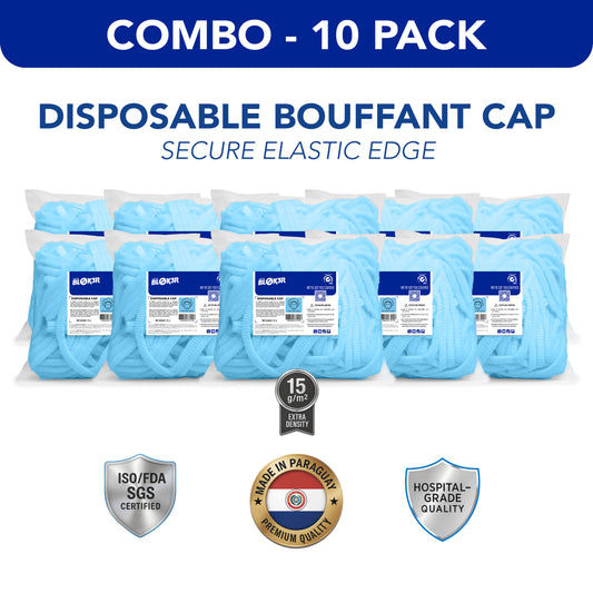 Disposable Bouffant Caps - PACK10