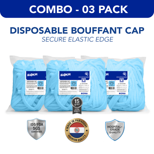 Disposable Bouffant Caps - PACK03
