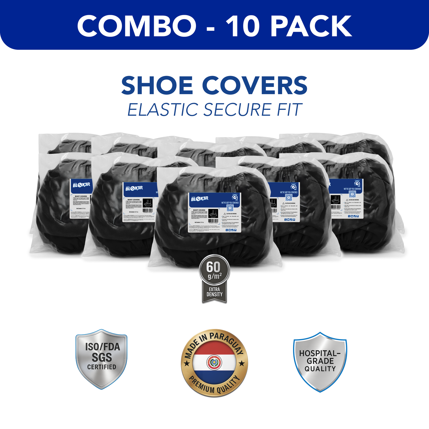 Shoe Covers - PACK 10