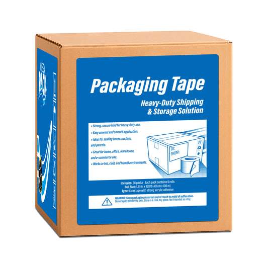 Clear Adhesive Tape - MASTER BOX 6 PACKS