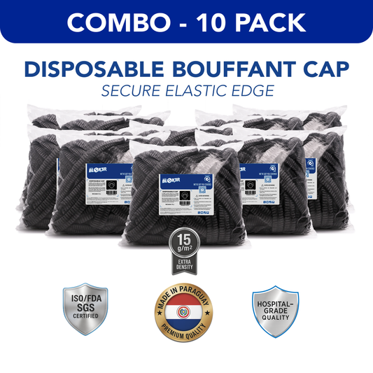 Disposable Bouffant Caps - PACK10